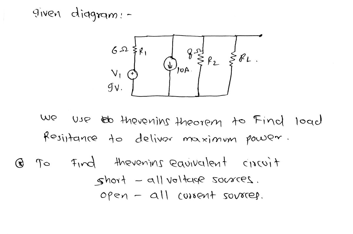 Electrical Engineering homework question answer, step 1, image 1